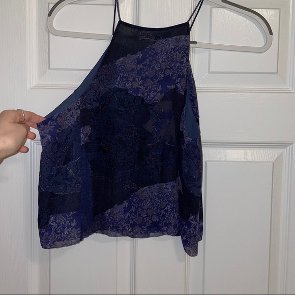 Wilfred Silk Cropped Tank Top - Picture 3 of 6